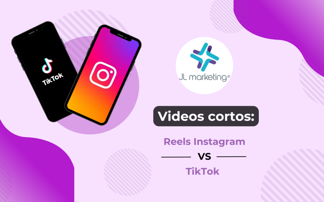 Videos cortos: Instagram reels vs TikTok